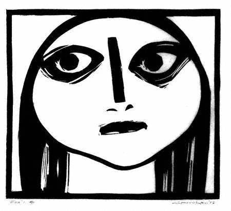 Face I, 1978, by Noel Counihan