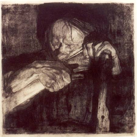 Almost Whetted by Kollwitz