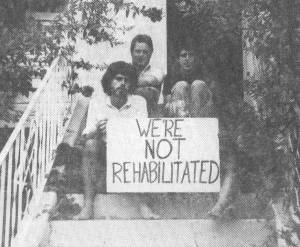 We're not rehabilitated