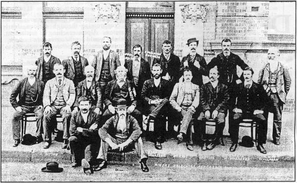 Miners Northern District Delegates, 1896