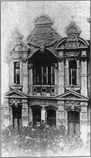 Opening of Newcastle Trades Hall, 1895.
