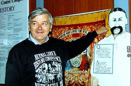 Bob James at the 1999 Labour History Conference