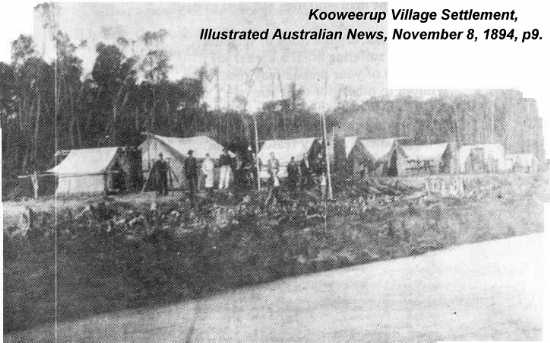 Kooweerup Village Settlement, 1894