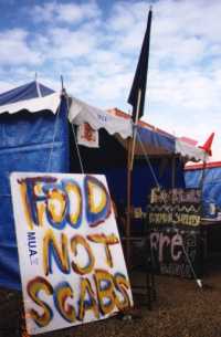 Picture: Food Not Bombs Kitchen tent